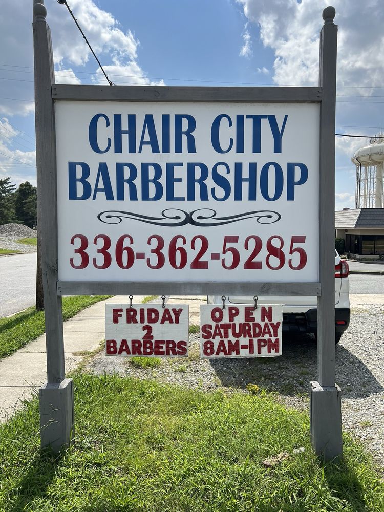 Chair City Barber Logo