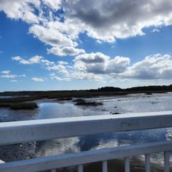 West Ashley Greenway - Beautiful view from the bridge on the trail