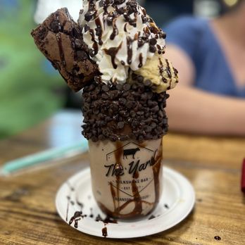 The Yard Milkshake Bar - Brookie milk shake - Ice Cream & Frozen Yogurt Near Me - Branson, Missouri The Yard Milkshake Bar - Brookie milk shake - Ice Cream & Frozen Yogurt Near Me - Branson, Missouri
