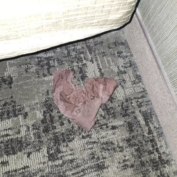 Someone forgot something, and housekeeping didn't remove them. Found under the edge of my bed.