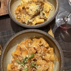 The Walua Social Club - Rigatoni bolognese and pappardelle