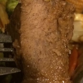 China Island - Half well over cooked other half mid-rare and unseasoned - Chinese Near Me - Davie, Florida