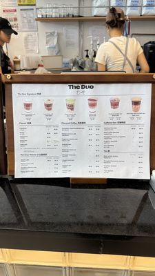 Menu photo 7 The Duo Coffee Bar Flushing, NY