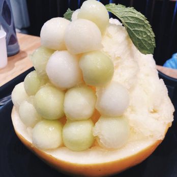 Oakobing - Mango Melon Shaved Ice - Shaved Ice Near Me - Los Angeles, California Oakobing - Mango Melon Shaved Ice - Shaved Ice Near Me - Los Angeles, California