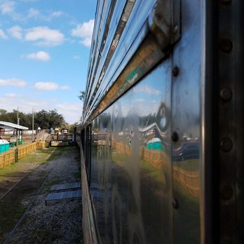 Florida Railroad Museum - Looking down the side of Atlantic Coast Line #250 - Museums Near Me - Parrish, Florida