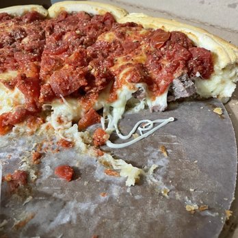 Pete's Pizza #2 - Any One Topping Stuffed Pizza - Pizza Near Me - Chicago, Illinois