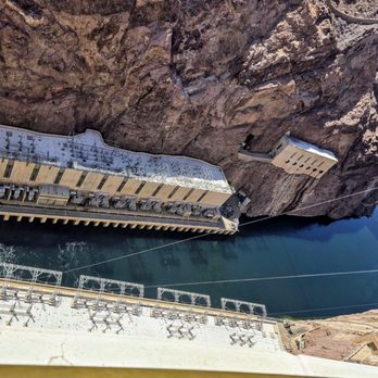 Hoover Dam - View to the Bottom of Hoover Dam - Landmarks & Historical Buildings Near Me - Boulder City, Nevada