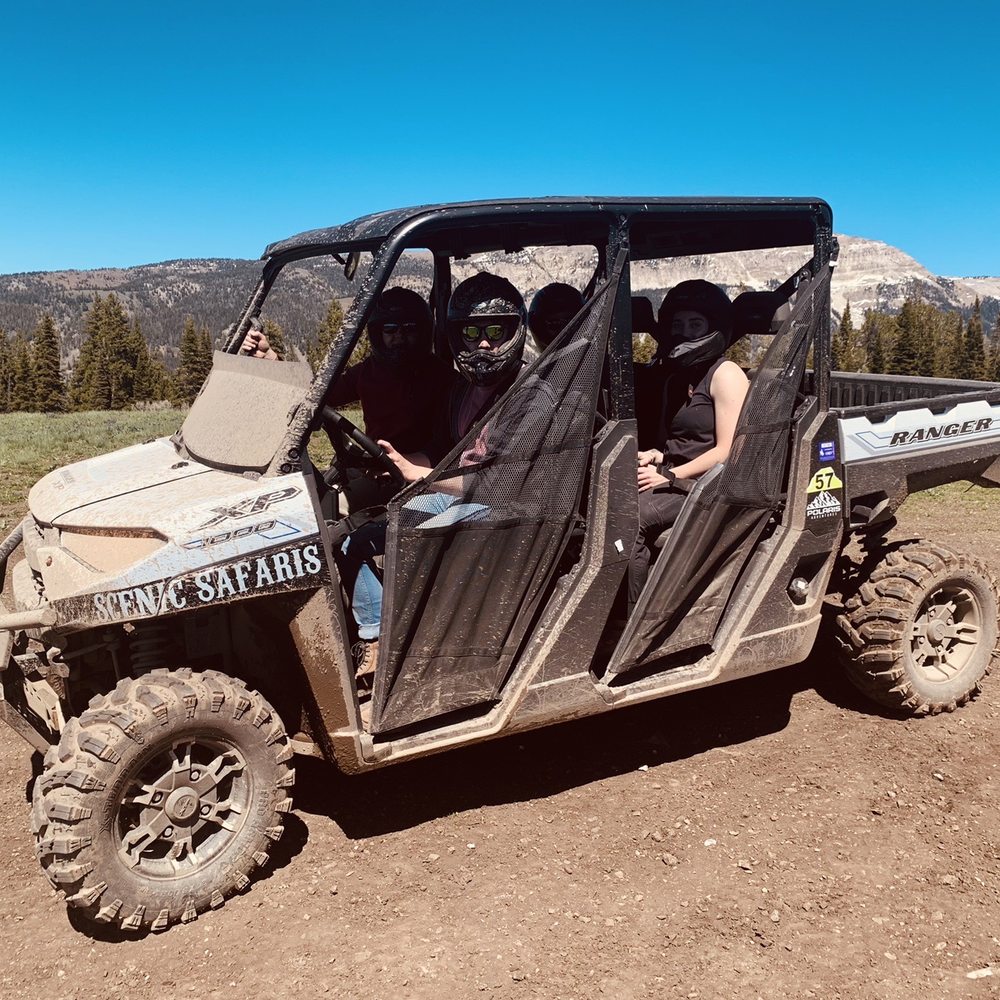 The Ranger hitting the trail rented from Scenic Safaris