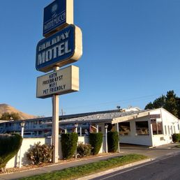 Exterior outside entrance of Holiday Motel - Winnemucca, Nevada Exterior outside entrance of Holiday Motel - Winnemucca, Nevada