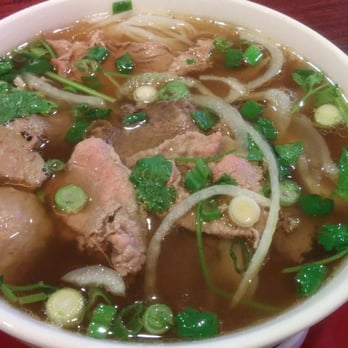 Pho Noodle House - Close-up of small combination pho $6.25 (added meatball extra $1.75) - Thai Near Me - Placentia, California Pho Noodle House - Close-up of small combination pho $6.25 (added meatball extra $1.75) - Thai Near Me - Placentia, California