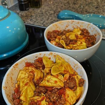 Harris Teeter - Tortellini pasta   Homemade meat sauce   With parm drizzled over it!!!! - Grocery Near Me - Clayton, North Carolina
