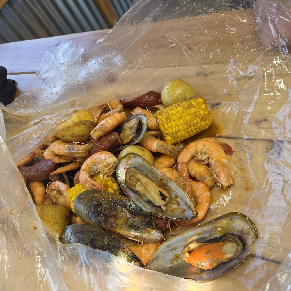 A&J Seafood Shack - Cajun bag i think... 37$ - Asian Fusion Near Me - San Pedro, California A&J Seafood Shack - Cajun bag i think... 37$ - Asian Fusion Near Me - San Pedro, California