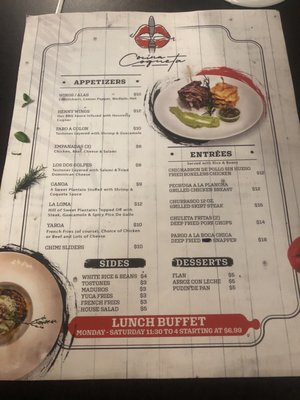 Menu photo 2 Cocina Coqueta Orlando, FL
