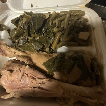 Pearl's Place - Dry unseasoned tough Turkey leg Can unseasoned Collard Greens and unseasoned Green beans Horrible - Breakfast & Brunch Near Me - Chicago, Illinois Pearl's Place - Dry unseasoned tough Turkey leg Can unseasoned Collard Greens and unseasoned Green beans Horrible - Breakfast & Brunch Near Me - Chicago, Illinois