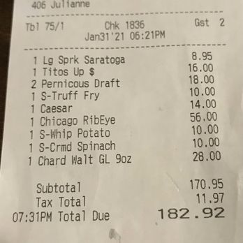 Chops City Grill - Cosmo a little pricy. 9 oz glass of house wine $28 is silly - Steakhouses Near Me - Naples, Florida Chops City Grill - Cosmo a little pricy. 9 oz glass of house wine $28 is silly - Steakhouses Near Me - Naples, Florida