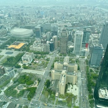 Supera Tours - View of Taipei from Simple Kaffa, a cafe on the 88th floor of Taipei 101 - Historical Tours Near Me - South El Monte, California Supera Tours - View of Taipei from Simple Kaffa, a cafe on the 88th floor of Taipei 101 - Historical Tours Near Me - South El Monte, California