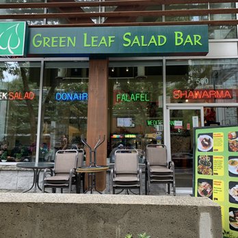 Green Leaf Salad Bar - Mediterranean Near Me - Vancouver, British Columbia