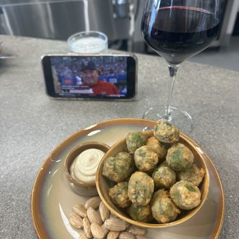 The Outpost - Fried Olives  Banshee Cab - Pizza Near Me - Riverside, California