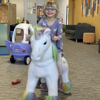 Jam Time - Carolyn on a horse - Indoor Playcenter Near Me - Hanover, Massachusetts