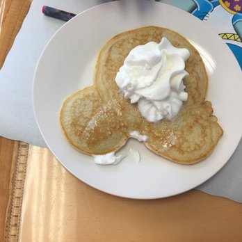 Sun & Sand Cafe - They made a Mickey Mouse pancake! - American Near Me - Ormond Beach, Florida