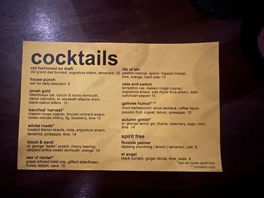 Menu photo 3 The Eddy Providence, RI
