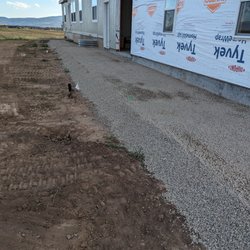 Heap Enterprises - Prep work For concrete side walk