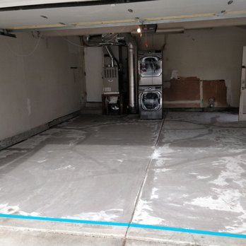 Arceo Epoxy Concrete Coatings - Floor prepped for epoxy - Flooring Near Me