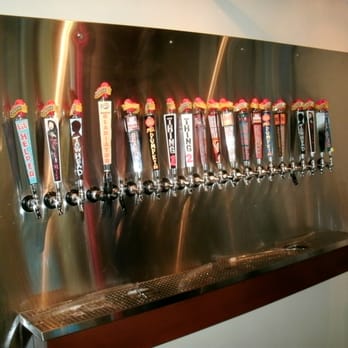 Mother's Brewing Company - The wall o' taps at the Mother's Brewery tasting room. - Breweries Near Me - Springfield, Missouri Mother's Brewing Company - The wall o' taps at the Mother's Brewery tasting room. - Breweries Near Me - Springfield, Missouri