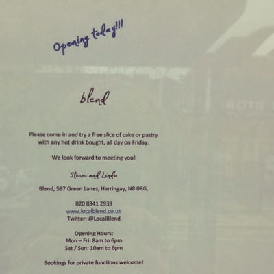 Menu photo 4 Blend London, XGL Menu photo 4 Blend London, XGL