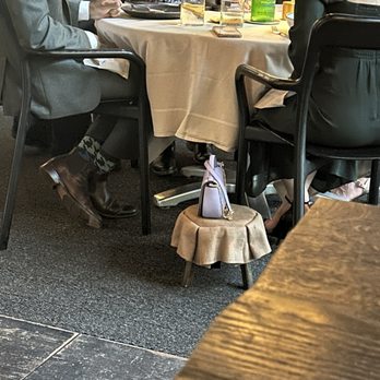 Bacchanalia - Purse stool - New American Near Me - Atlanta, Georgia