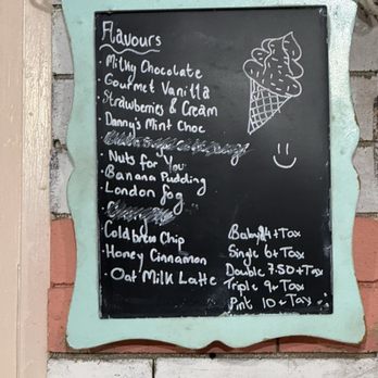 Jamie’s Ice Cream - Menu 6/14/26 - Ice Cream & Frozen Yogurt Near Me - Brookline, Massachusetts