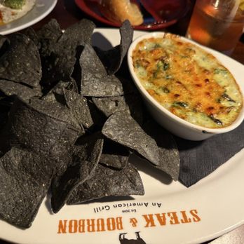 Steak & Bourbon - Spinach & Artichoke Dip - Steakhouses Near Me - Louisville, Kentucky Steak & Bourbon - Spinach & Artichoke Dip - Steakhouses Near Me - Louisville, Kentucky