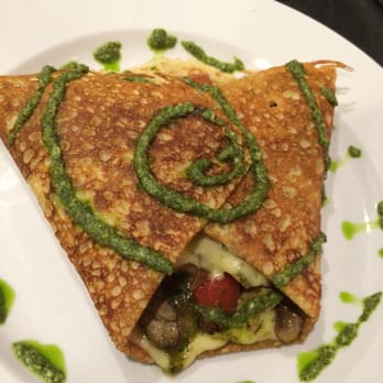 Later Alligator - Delicious crepe with chicken, tomatoes, mushrooms, and pesto. And beautify presented. - New American Near Me - Wheeling, West Virginia Later Alligator - Delicious crepe with chicken, tomatoes, mushrooms, and pesto. And beautify presented. - New American Near Me - Wheeling, West Virginia