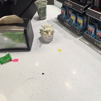 Paciugo Gelato Caffe - Presentation in a restaurant is always a big deal and the counter was extremely messy - Desserts Near Me - Dallas, Texas Paciugo Gelato Caffe - Presentation in a restaurant is always a big deal and the counter was extremely messy - Desserts Near Me - Dallas, Texas