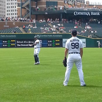 Comerica Park - Alex Avila warming up. - Stadiums & Arenas Near Me - Detroit, Michigan Comerica Park - Alex Avila warming up. - Stadiums & Arenas Near Me - Detroit, Michigan