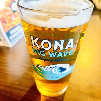 Timbers Edge Grill & Bar - Pint of Kona Big Wave Beer - Bars Near Me - Eveleth, Minnesota Timbers Edge Grill & Bar - Pint of Kona Big Wave Beer - Bars Near Me - Eveleth, Minnesota