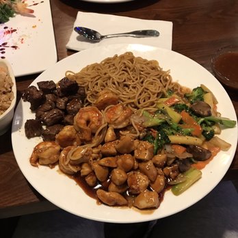 Samurai Steakhouse - Habachi steak, shrimp, and chicken with noodles and vegetables - Japanese Near Me - Farmington Hills, Michigan Samurai Steakhouse - Habachi steak, shrimp, and chicken with noodles and vegetables - Japanese Near Me - Farmington Hills, Michigan