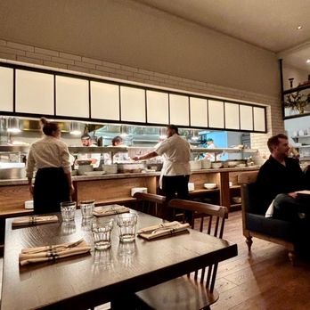 Willow Osteria - Kitchen area off main dining - Italian Near Me - Clovis, California