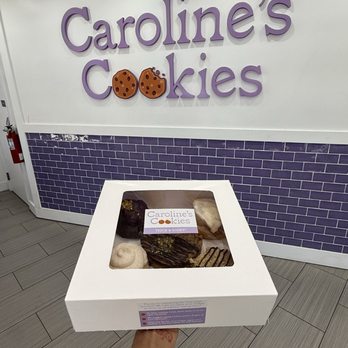 Caroline’s Cookies - My box inside - Desserts Near Me - Baton Rouge, Louisiana