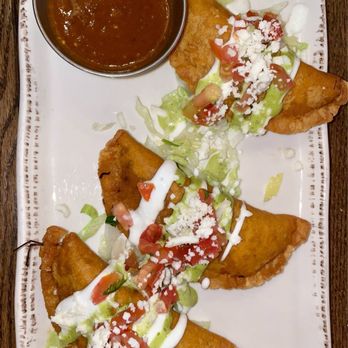 El Adobe - From the appetizer menu the Short rib empanada. - Latin American Near Me - San Juan Capistrano, California