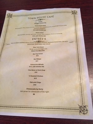 Menu photo 7 Town House Cafe Goldendale, WA Menu photo 7 Town House Cafe Goldendale, WA