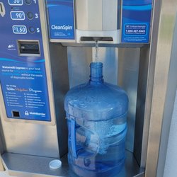 Watermill Express - Filling up a 5 gallon jug.