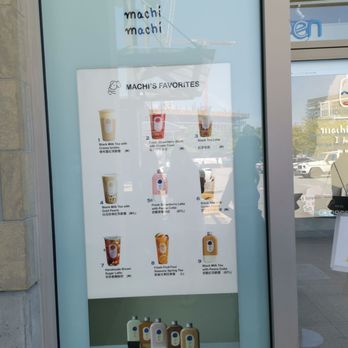 Machi Machi - Machi Favourites Poster - Bubble Tea Near Me - Richmond, British Columbia