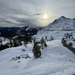 Donner Summit Bridge - 01.01.25 views from the Rainbow Bridge