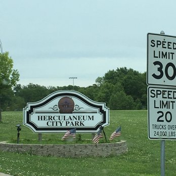 Herculaneum City Park - Park sign - Parks Near Me - Herculaneum, Missouri