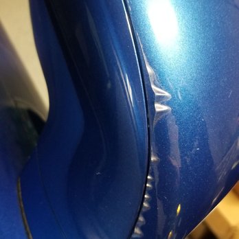 DoubleTake Auto Spa - Major peeling on the side mirror. - Auto Detailing Near Me - Fremont, California