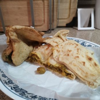 Lena's Roti & Doubles - Doubles and Channa and potato small roti - Caribbean Near Me - Mississauga, Ontario Lena's Roti & Doubles - Doubles and Channa and potato small roti - Caribbean Near Me - Mississauga, Ontario
