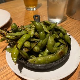 Wood-fired Edamame