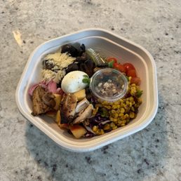 Southwest chicken fajita. Southwest chicken fajita.