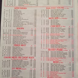 Menu Page #1 Menu Page #1